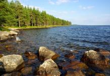 Онежское озеро (Республика Карелия, Ленинградская область, Вологодская область)