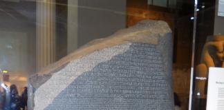 Дешифровка египетской письменности Направление изображения знаков